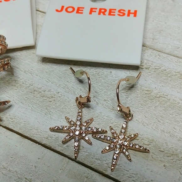Joe Fresh Ring and Earring Star Set - Picture 2 of 4